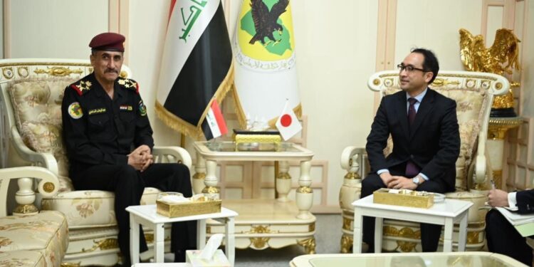 العراق واليابان يبحثان طرق التعاون لمكافحة الإرهاب