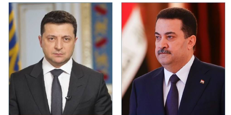 السوداني يتلقّى اتصالاً من الرئيس الأوكراني