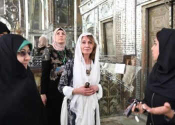 بالصور .. زيارة سيّدة العراق الأولى إلى طهران