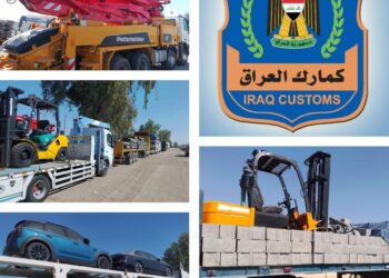 ضبط 6 شاحنات مخالفة للشروط في جمرك المنطقة الوسطى