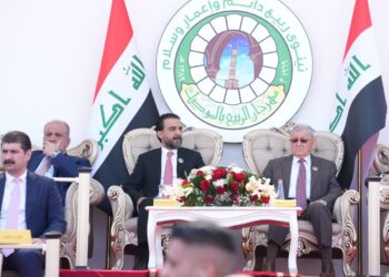 رئيسا الجمهورية ومجلس النواب و وزير الدفاع  ممثلا عن السوداني يصلون إلى نينوى