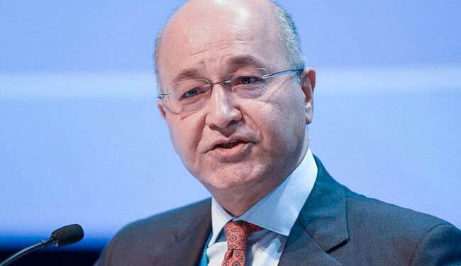 برهم صالح يدعو الى اعادة النظر بخيارات الحكم