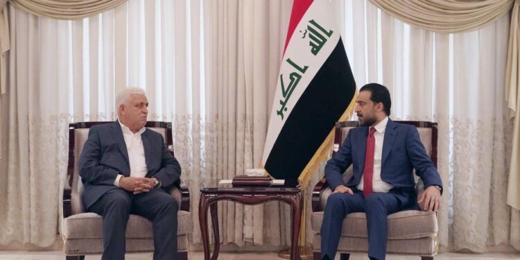 الحلبوسي و الفياض يبحثان تطورات الأوضاع الأمنية