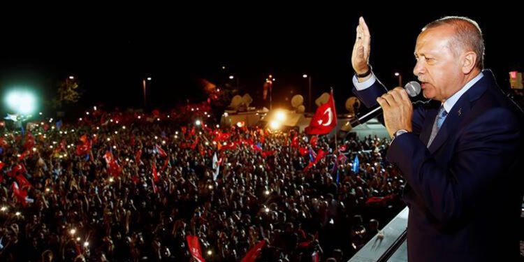 أردوغان في خطاب النصر.. الشعب التركي نجح في إثبات نضجه