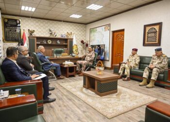 المحمداوي يستقبل الممثل الأممي الخاص المقيم منسق الشؤون الانسانية في ‎العراق