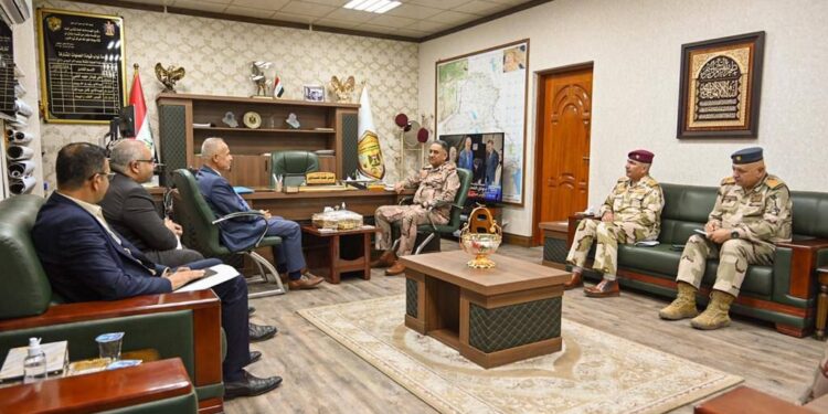 المحمداوي يستقبل الممثل الأممي الخاص المقيم منسق الشؤون الانسانية في ‎العراق