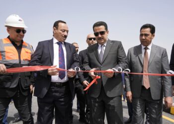 السوداني يفتتح جسر الشهداء في منطقة حمّام العليل ومجسّر السويس في أيسر الموصل