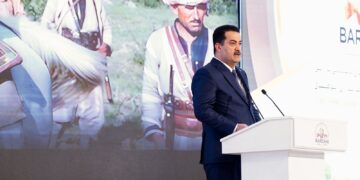 كلمة السوداني خلال حفل افتتاح نصب البارزاني التذكاري في أربيل