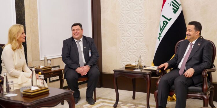 السوداني يستقبل دوقة أدنبرة