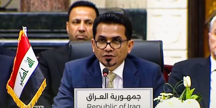 ملخص كلمة وزير النقل في مؤتمر طريق التنمية المنعقد في القصر الحكومي في بغداد