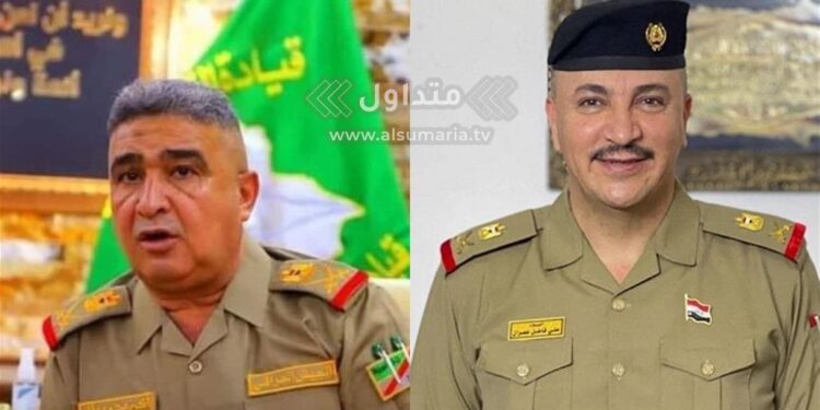 تكليف قائدين جديدين لــ(عمليات ديالى وغرب نينوى)