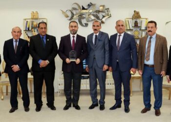 وكيل وزارة الثقافة والسياحة والآثار نوفل ابو رغيف يلتقي مدير وكالة العراقية نيوز والوفد المرافق له