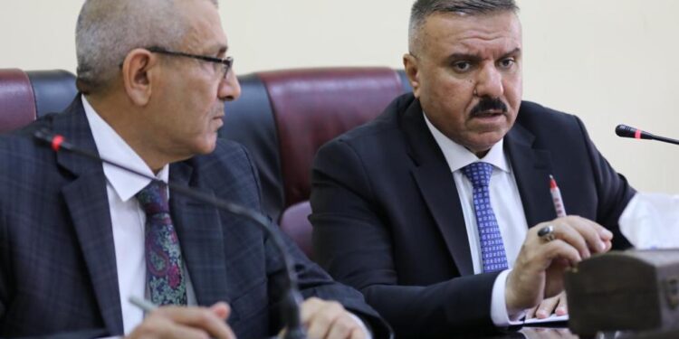 وزير الداخلية يلتقي رئيس محكمة استئناف صلاح الدين