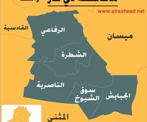ذي قار:كلفة احياء سوق الشيوخ 467مليار.. وثيقة