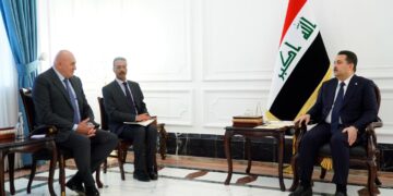 السوداني يستقبل وزير الدفاع الإيطالي