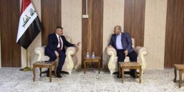 وزير الداخلية يبحث مع محافظ كربلاء دعم الجهات الامنية وتمكينها من اداء مهامها بفاعلية