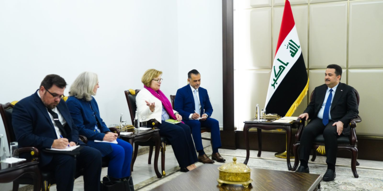 السوداني يستقبل مساعدة وزير الخارجية الأمريكي لشؤون الشرق الأوسط