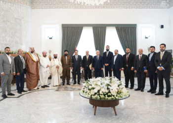السوداني يستقبل أمير الإيزيديين في العراق والعالم، وبابا شيخ الديانة الإيزيدية