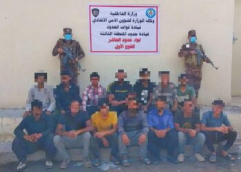 ميسان .. ضبط 14 أجنبيا حاولوا التسلل إلى البلاد عبر الشريط الحدودي