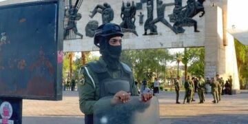 انتشار أمني كثيف في ساحة التحرير واستنفار امني