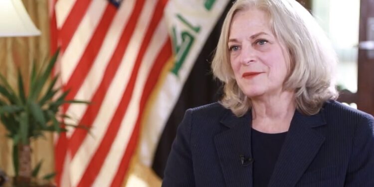 السفيرة الأميركية .. ندعم التنمية الاقتصادية طويلة الأجل لتلبية احتياجات العراقيين