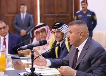 وزير الداخلية يدعو العشائر إلى توقيــــع “وثيقة شرف” لضبط السلاح