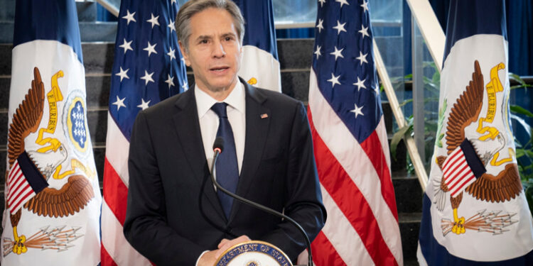 وزير الخارجية الأمريكي يصل الصين الأحد في زيارة رسمية