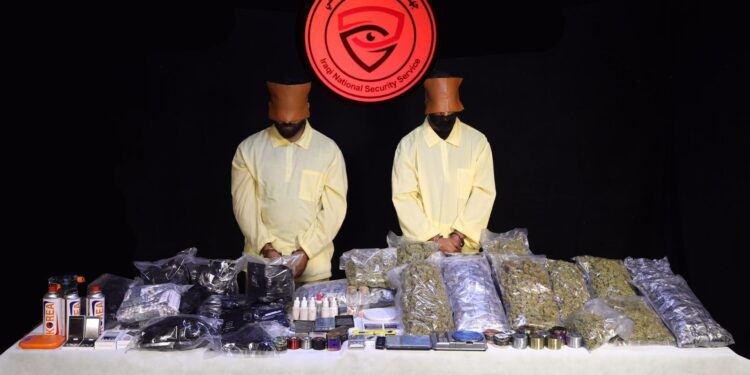 بغداد .. الاطاحة بتاجري مخدرات و8.5 كغم من “الماريجوانا”