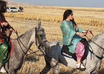 السليمانية ..انطلاق فعاليات مهرجان ركوب الخيل ,, بمشاركة نسوية