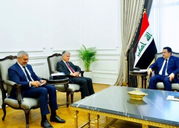 السوداني يستقبل وفداً من مصرف جي بي مورغان