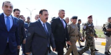 وزير الداخلية يصل إلى الأنبار على رأس وفد أمني