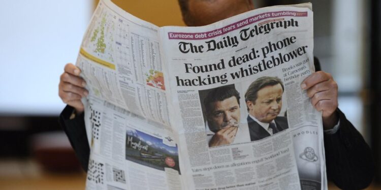 صحيفة (ذي تلغراف) البريطانية للبيــــع مقابل 1.24 مليار $
