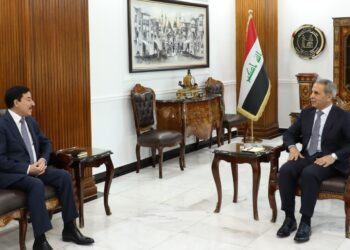 فائق زيدان يستقبـــل محافظ البنك المركزي