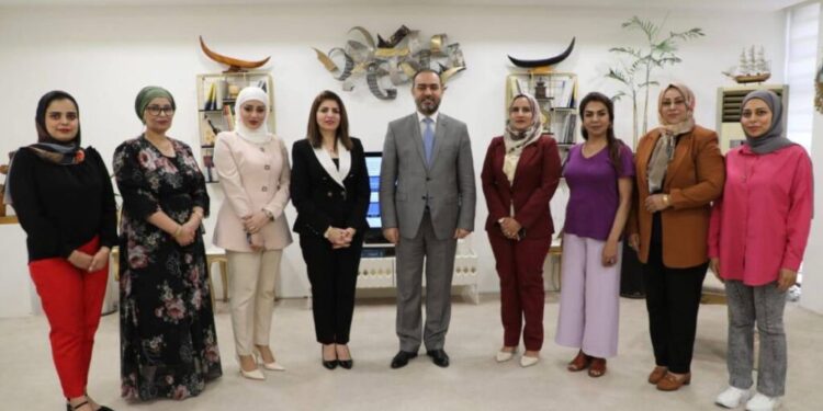 وكيل وزارة الثقافة والسياحة يلتقي رئيسة منتدى الإعلاميات العراقيات