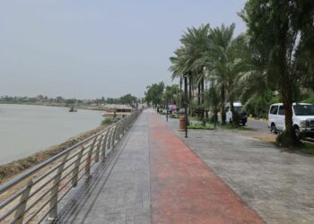 الاعلان عن قرب افتتاح كورنيش الكاظمية
