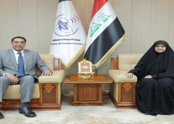 وزيرة الاتصالات تستقبل السفير الكويتي