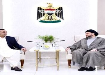 الحكيم يلتقي بوزير الخارجية الباكستاني