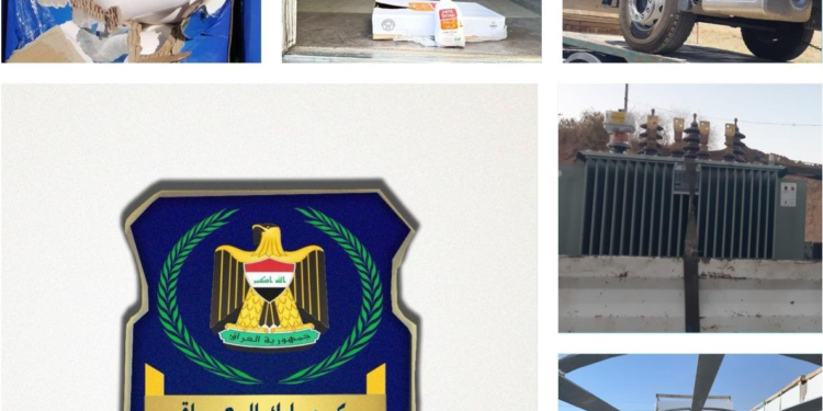 ضبط (30 شاحنة) مخالفة لشروط الاستيراد في جمرك المنطقة الشمالية