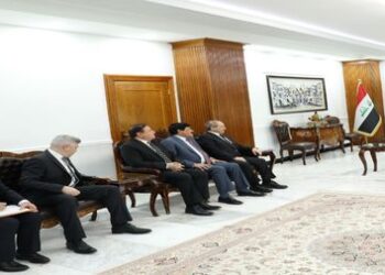 رئيس مجلس القضاء الاعلى يستقبل وزير الخارجية السوري
