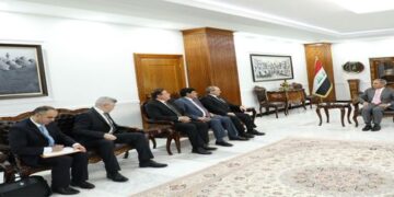 رئيس مجلس القضاء الاعلى يستقبل وزير الخارجية السوري