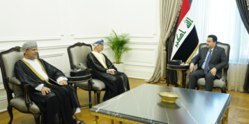 السوداني يستقبل السفير العماني لدى العراق