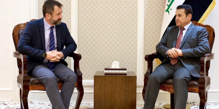 مستشار الأمن القومي يستقبل سفير جمهورية التشيك