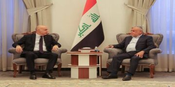 العامري يلتقي بالسفير التركي