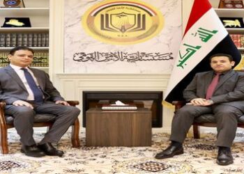 الأعرجي يلتقــــي بالسفير المصري