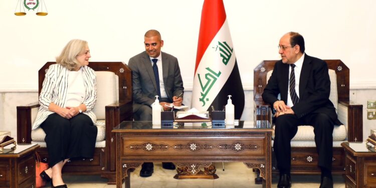 المالكي يستقبل سفيرة الولايات المتحدة الامريكية