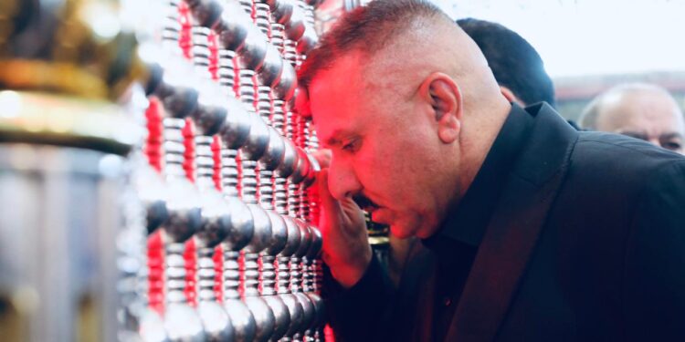 فيديو اشراف وزير الداخلية  على ركضة طويريج في كربلاء