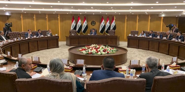 شاخوان عبدالله يترأس اجتماع رؤساء الكتل السياسية واللجان النيابية