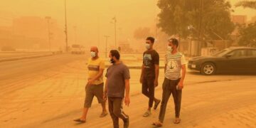 مشاورات (ايرانية عراقية) لمكافحـــة “العواصف الترابية العابرة للحدود”
