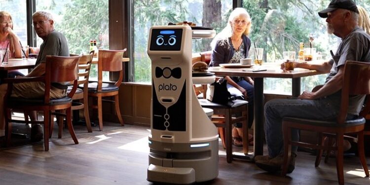 روبوت تقديم طعام يثير الغضب في بلدة أمريكية