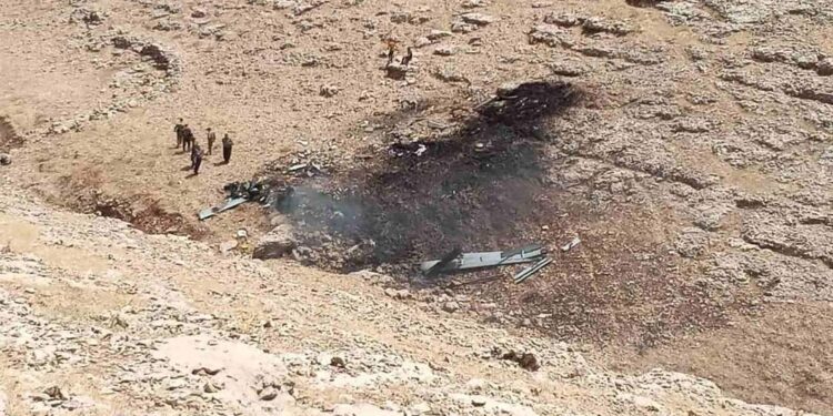 تحطـــم طائرة تركية في السليمانية